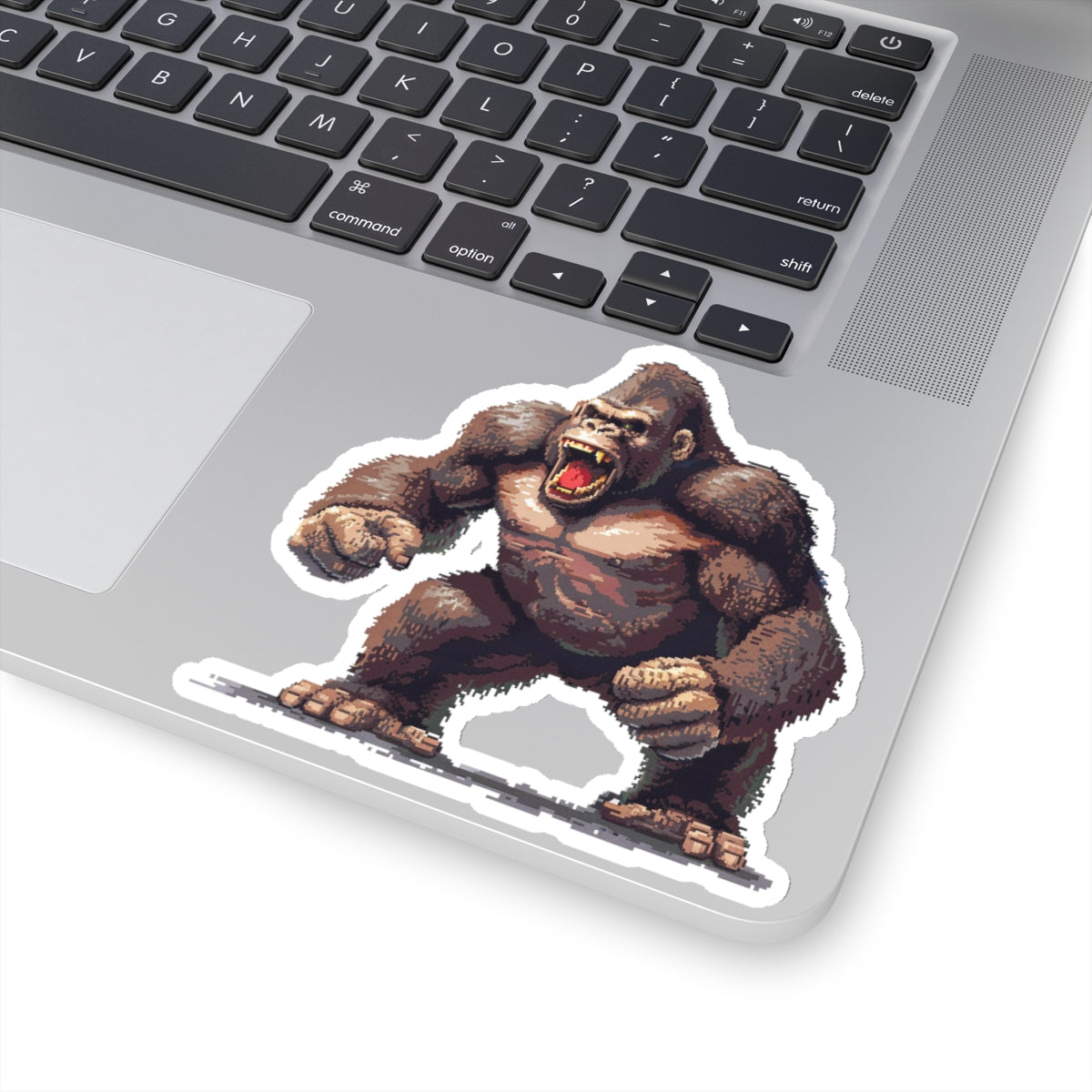 Pixelated Titan's Confrontation Vinyl Sticker