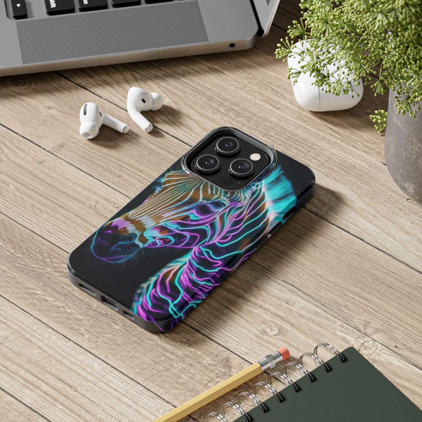 Luminescent Stripes Defender Case