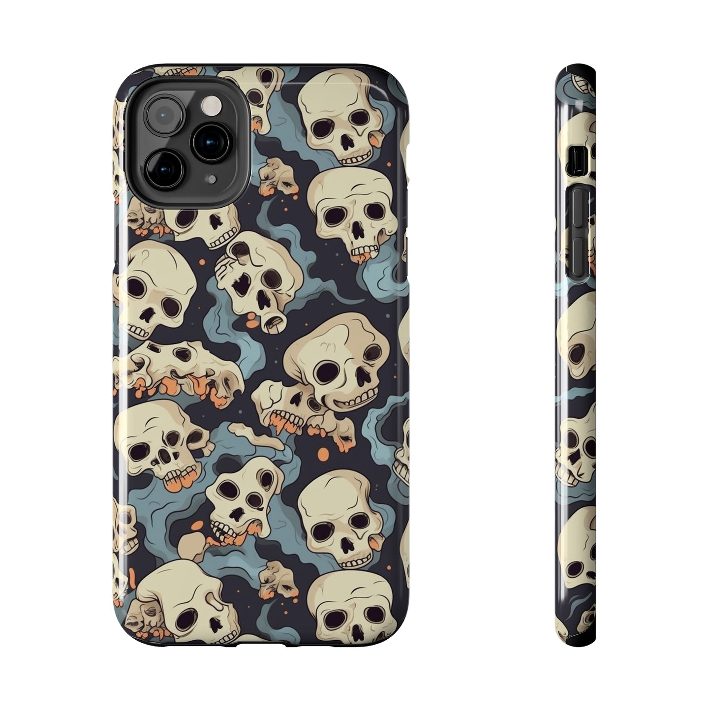 Skull Flow - Deathly Protection - Tough Phone Case
