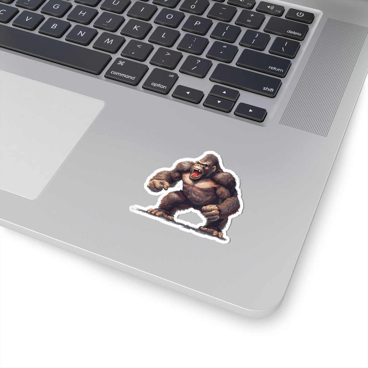 Pixelated Titan's Confrontation Vinyl Sticker