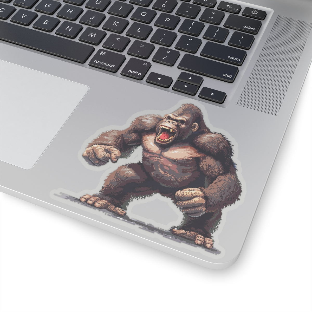 Pixelated Titan's Confrontation Vinyl Sticker