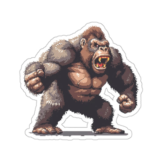 Pixelated Titan's Stand Vinyl Sticker