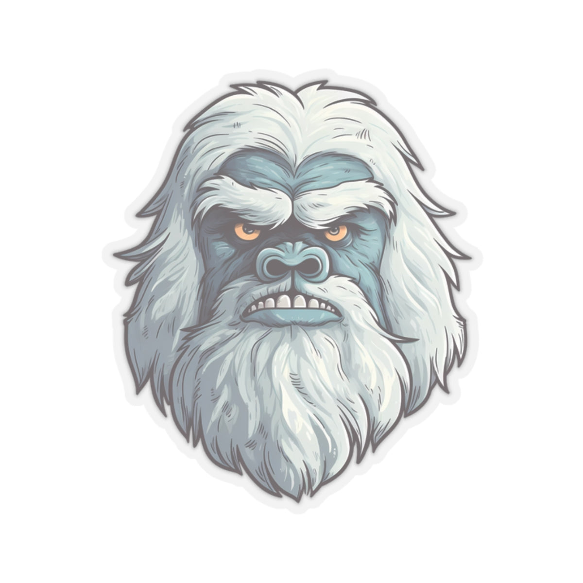 Wild Yeti Adventure Sticker