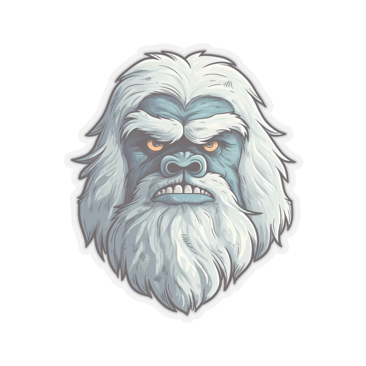 Wild Yeti Adventure Sticker