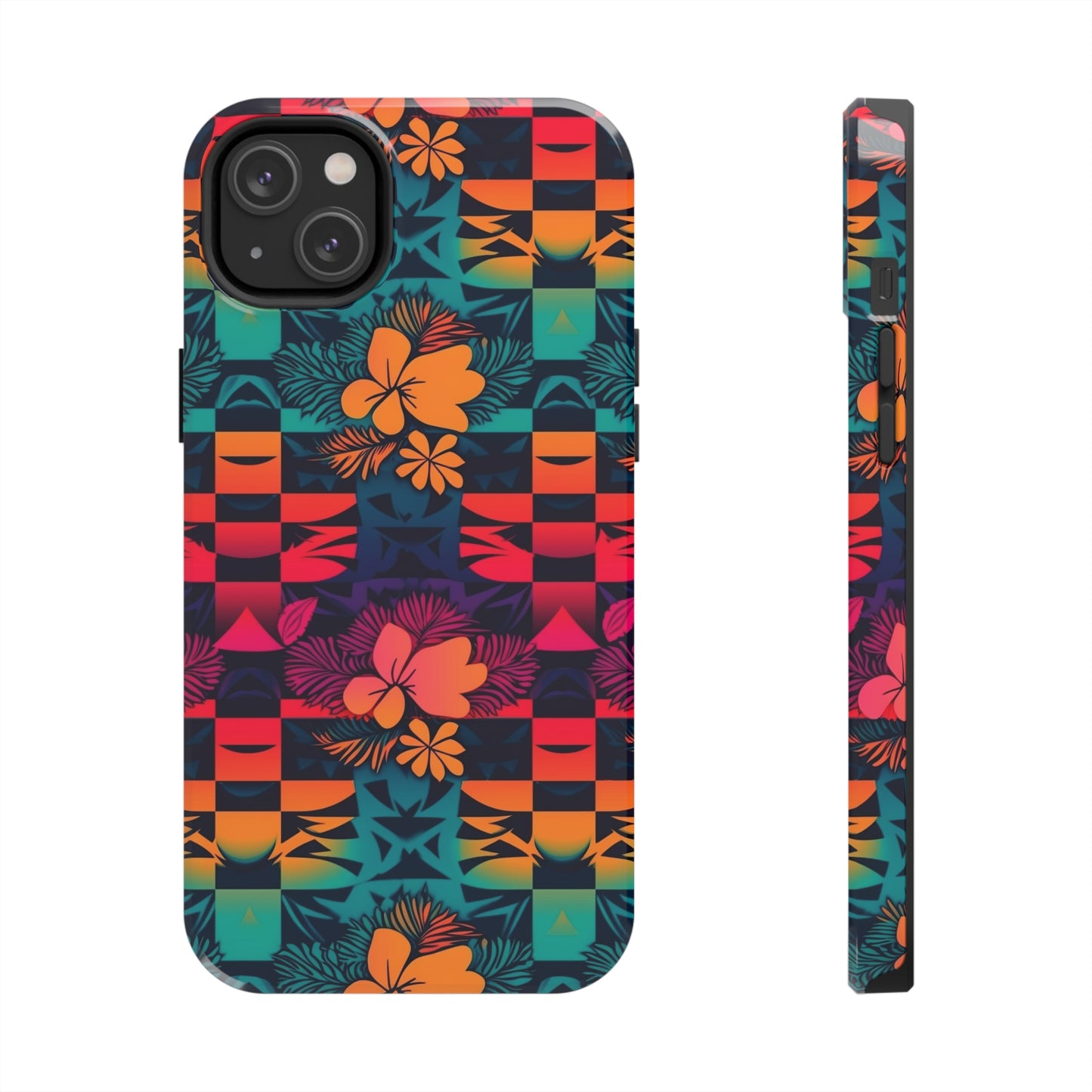 Electric Plumeria - Hawaiian Tough Phone Case