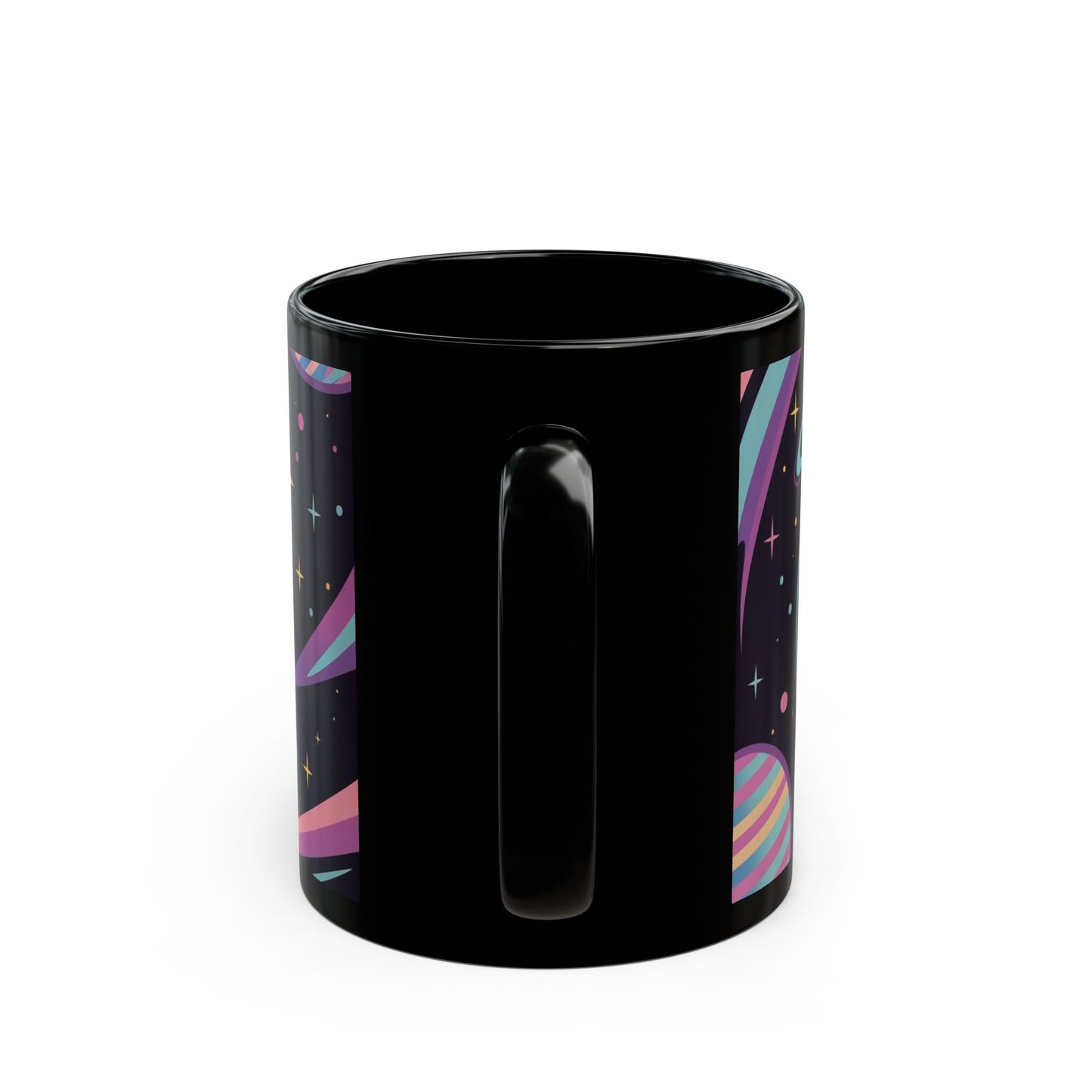 Space Surfing Astronaut Mug – Bold Cosmic Adventure