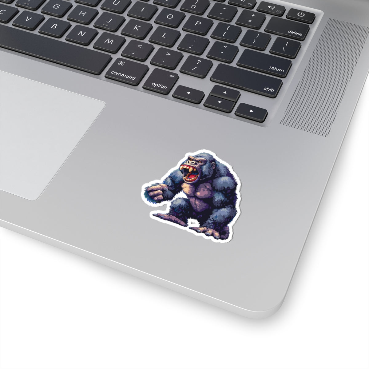 Pixelated Furious Ape Launch Vinyl Sticker