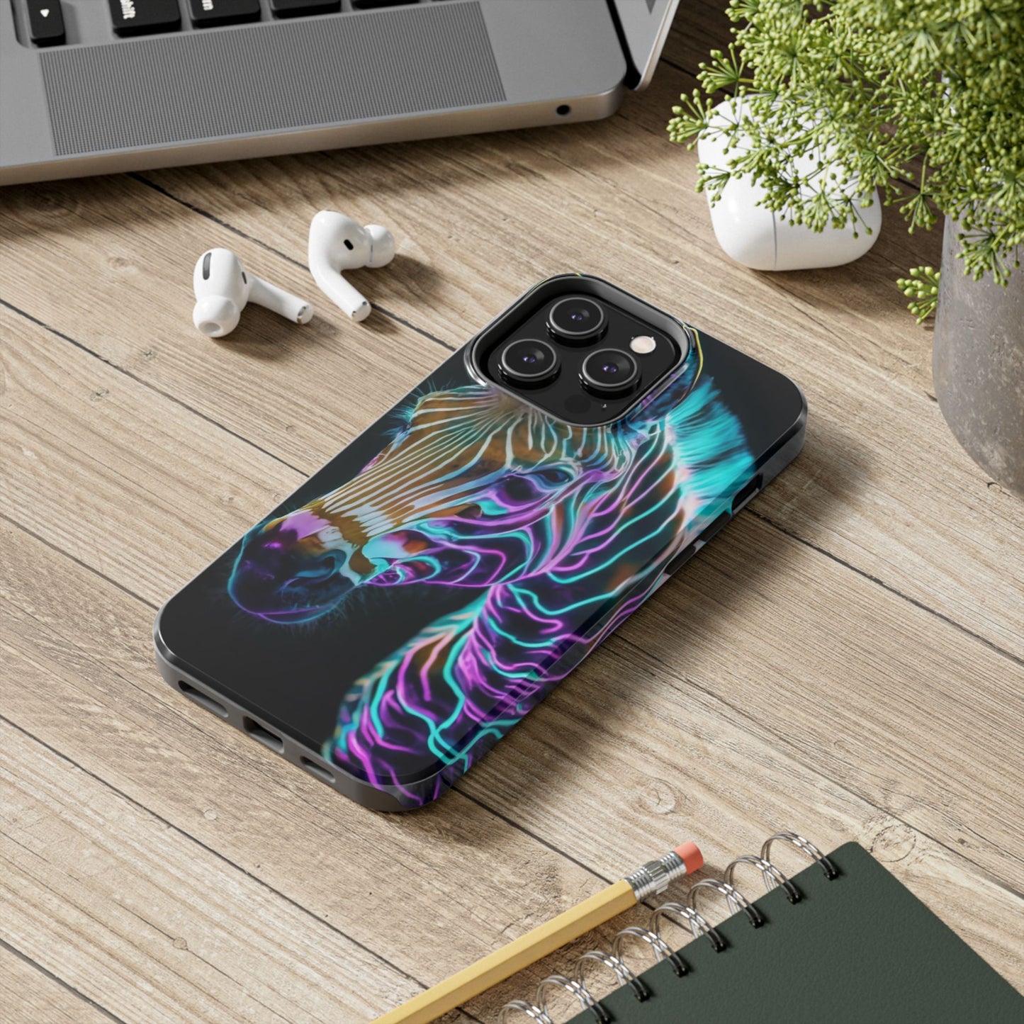 Luminescent Stripes Defender Case
