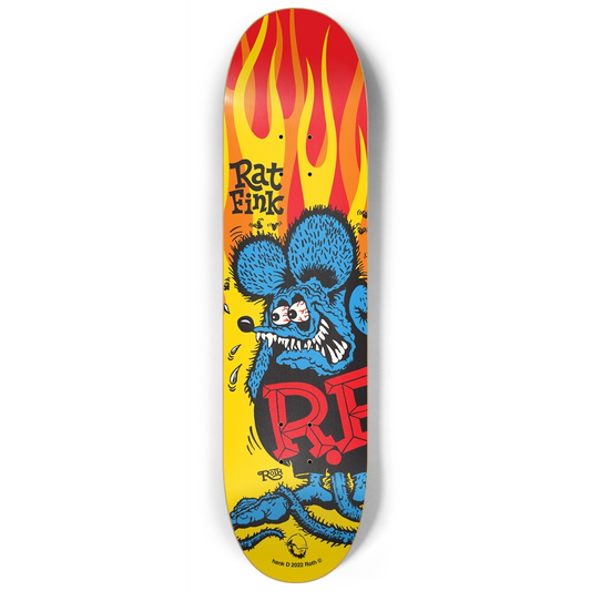 Fink Flames - Yellow/Red - 8.25 Popsicle