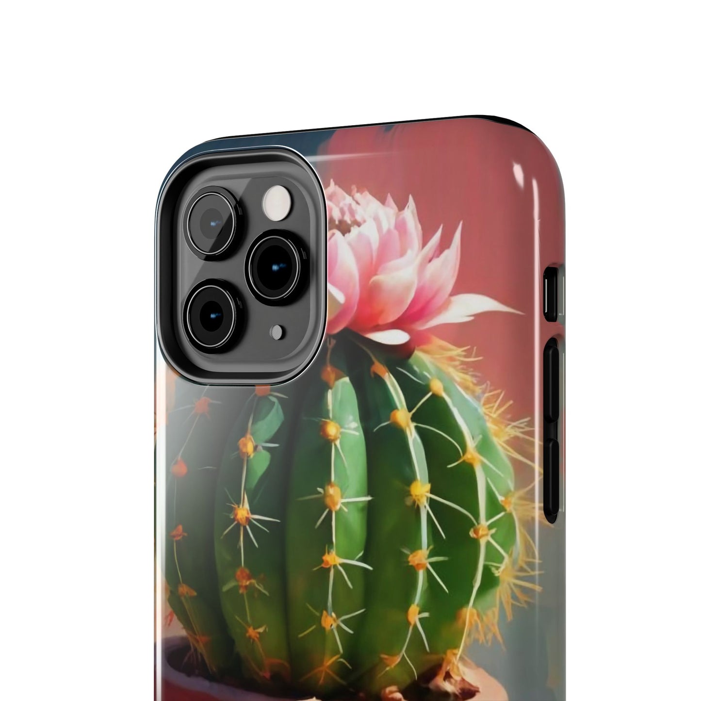 DesertBloom Terracotta Cactus Tough Phone Case