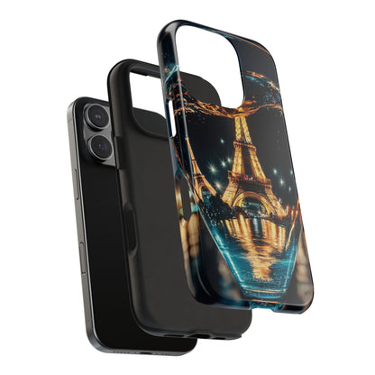 Eiffel Tower Through the Looking Glass Tough Phone Case