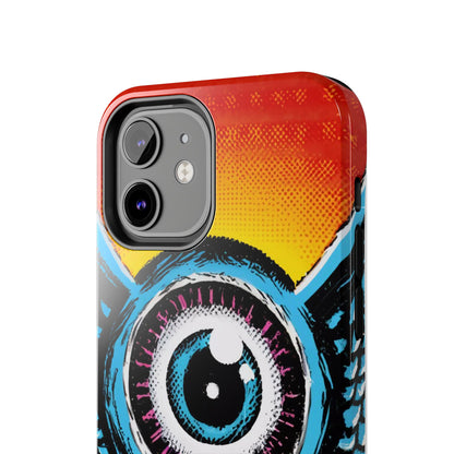 Bursting Vision Winged Eye iPhone Case