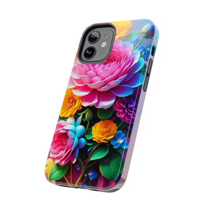 Vibrant Floral Splendor Tough Phone Case