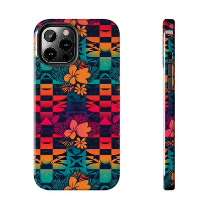 Electric Plumeria - Hawaiian Tough Phone Case