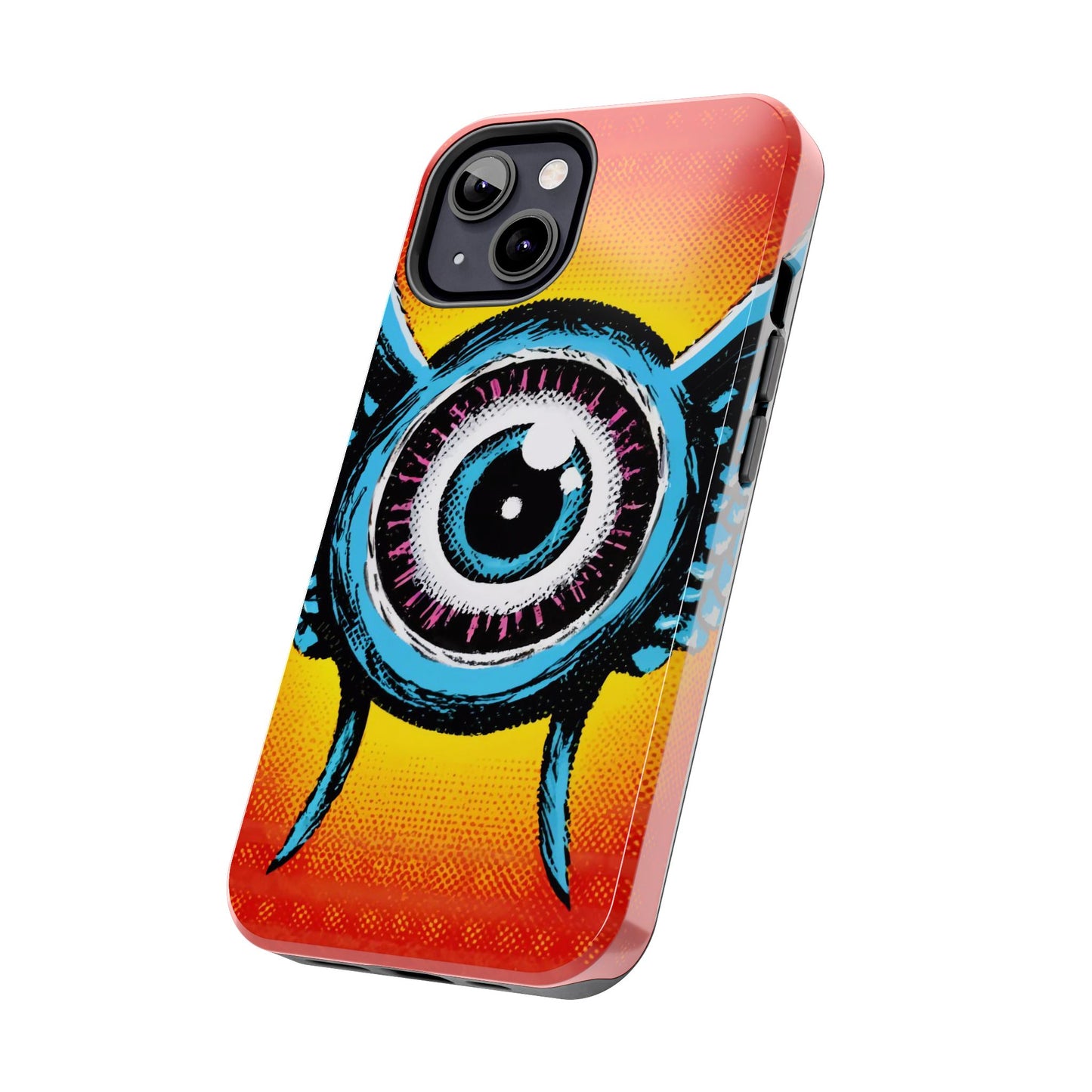 Bursting Vision Winged Eye iPhone Case