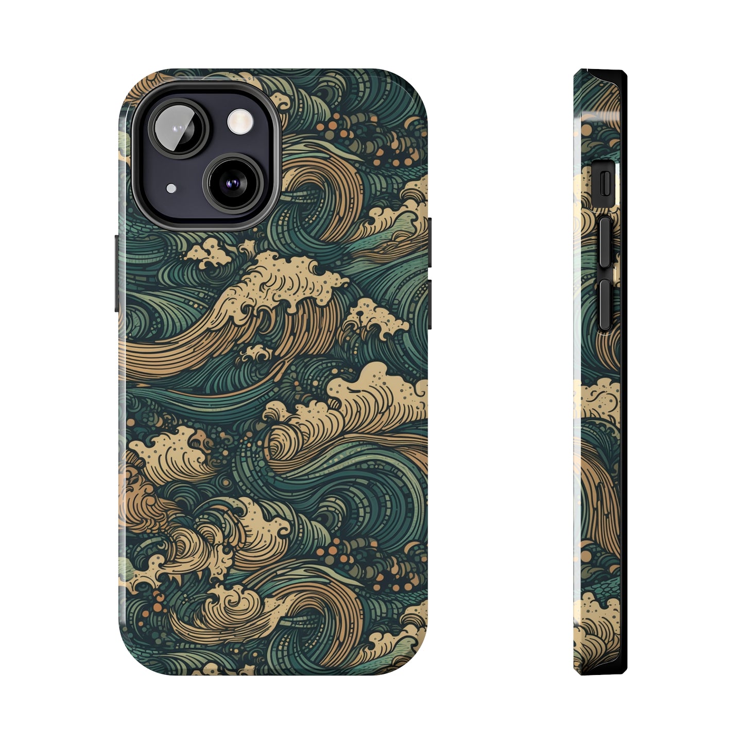 Creamy Swells - Wave of Colors - Tough Phone Case