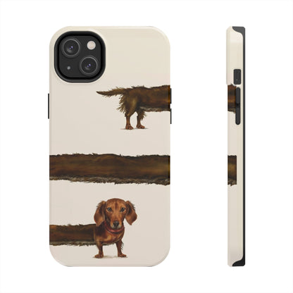 Wraparound Dachshund Long Dog Tough Phone Case