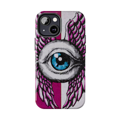 Dual-Tone Winged Eye iPhone Case