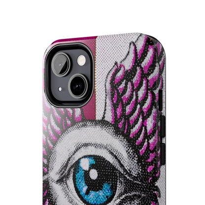 Dual-Tone Winged Eye iPhone Case