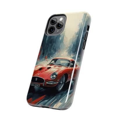 City Drive Red Sports Car Tough Phone Case