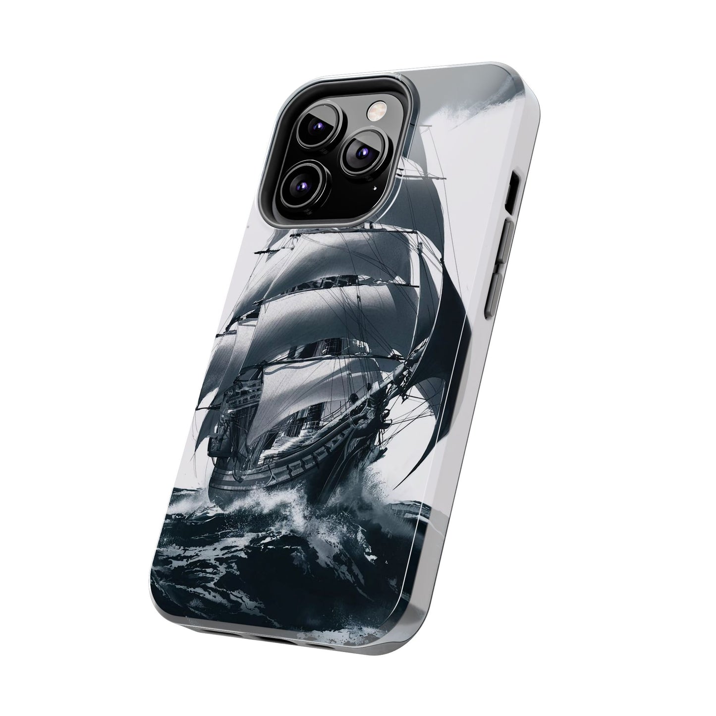 Tempest Voyage Pirate Ship Tough Phone Case