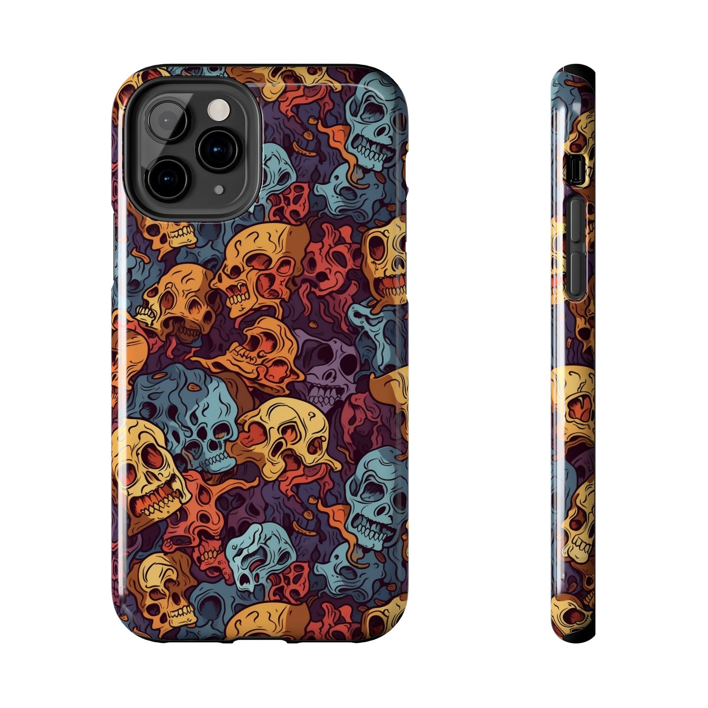 Skeletal Flow - Deathly Protection - Tough Phone Case