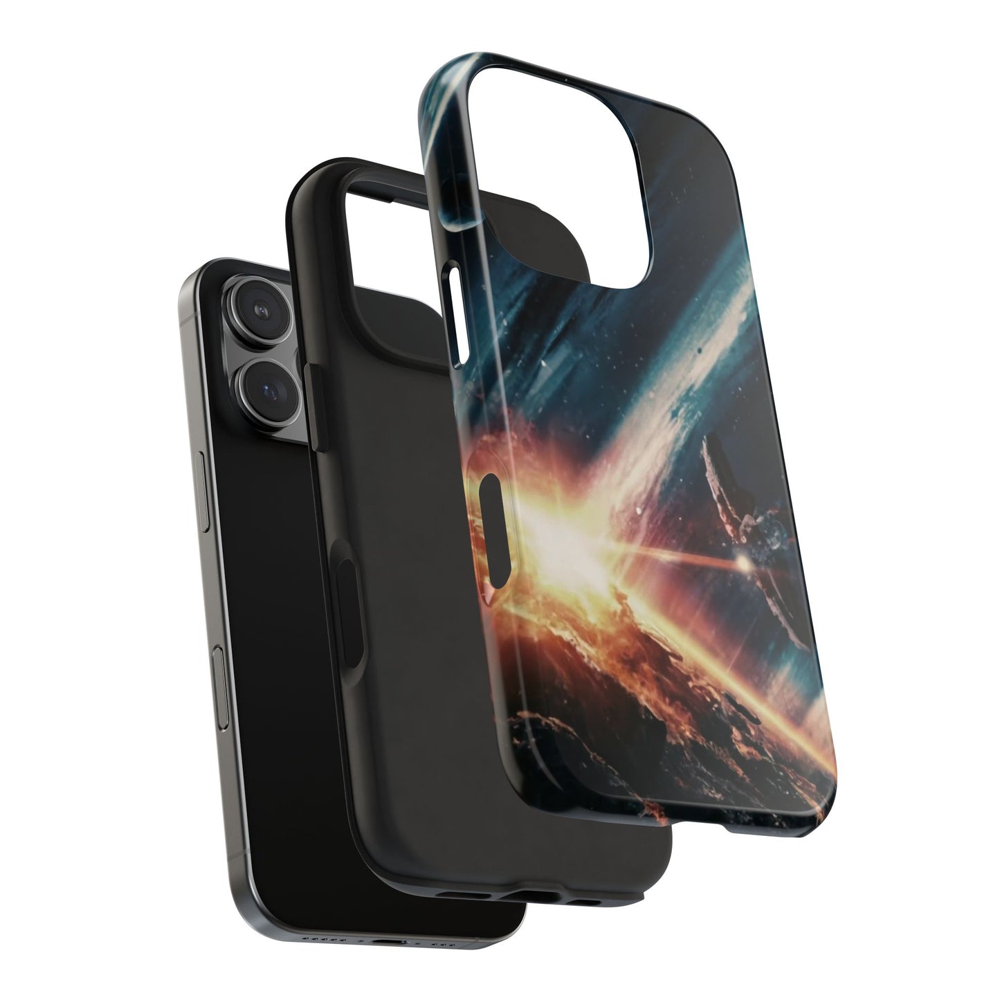 Celestial Voyage Space Scene Tough Phone Case