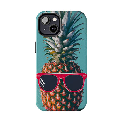 Beach-Ready Pineapple Sunglasses Tough Phone Case