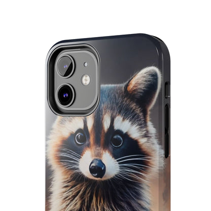 Abstract Raccoon Charm Tough Phone Case