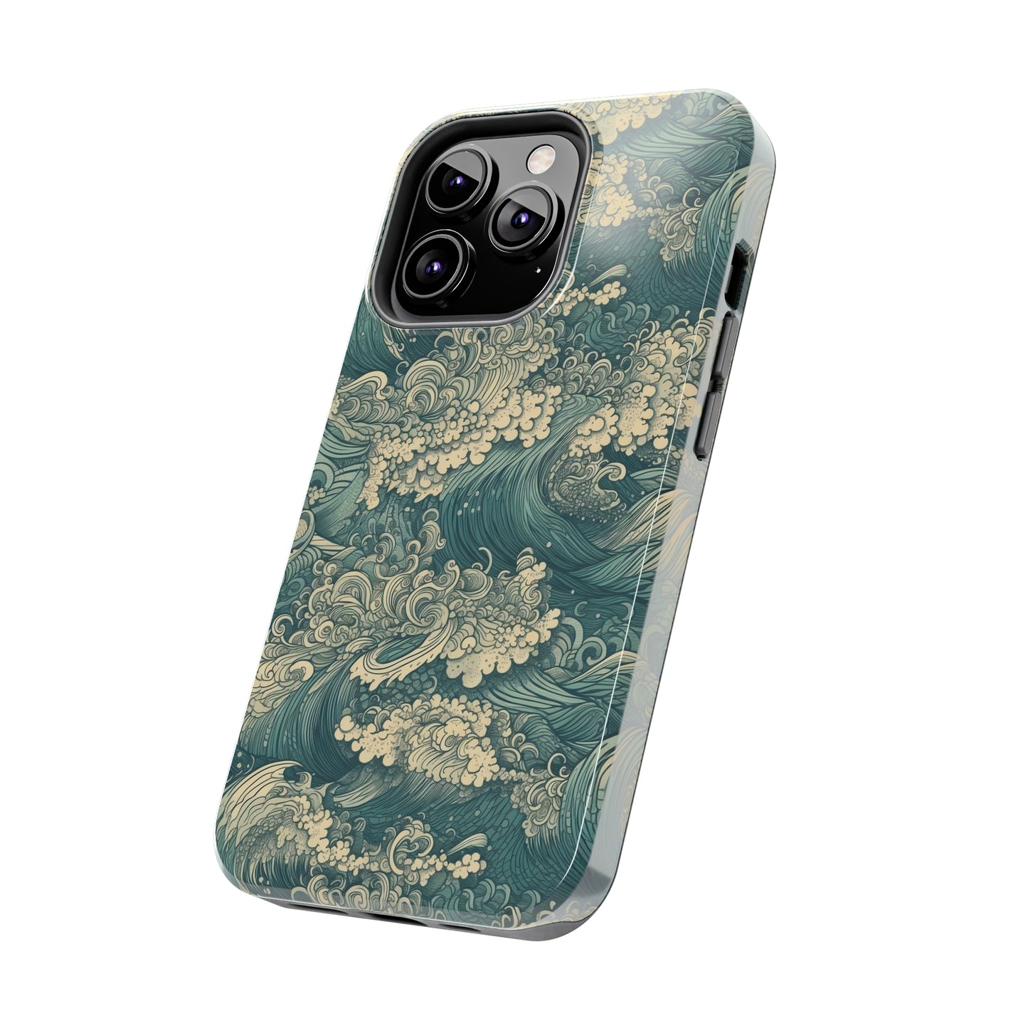 Tranquil Tides - Wave of Colors - Tough Phone Case