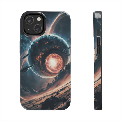 Cosmic Implosion Planet Tough Phone Case