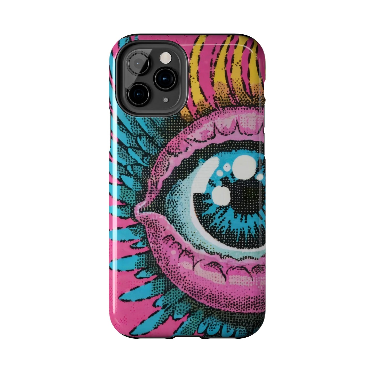 Blue Wing Vision Tough iPhone Case