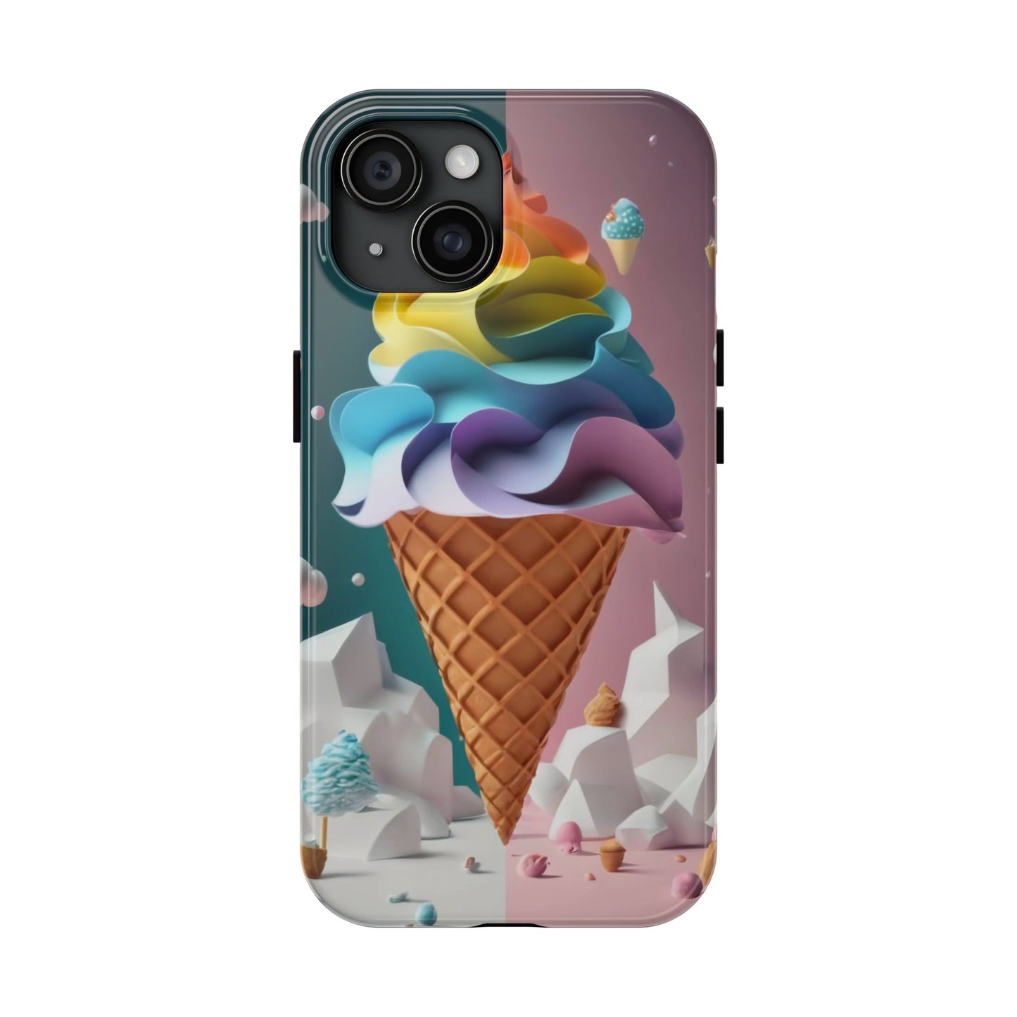 Swirling Scoops Defender Case