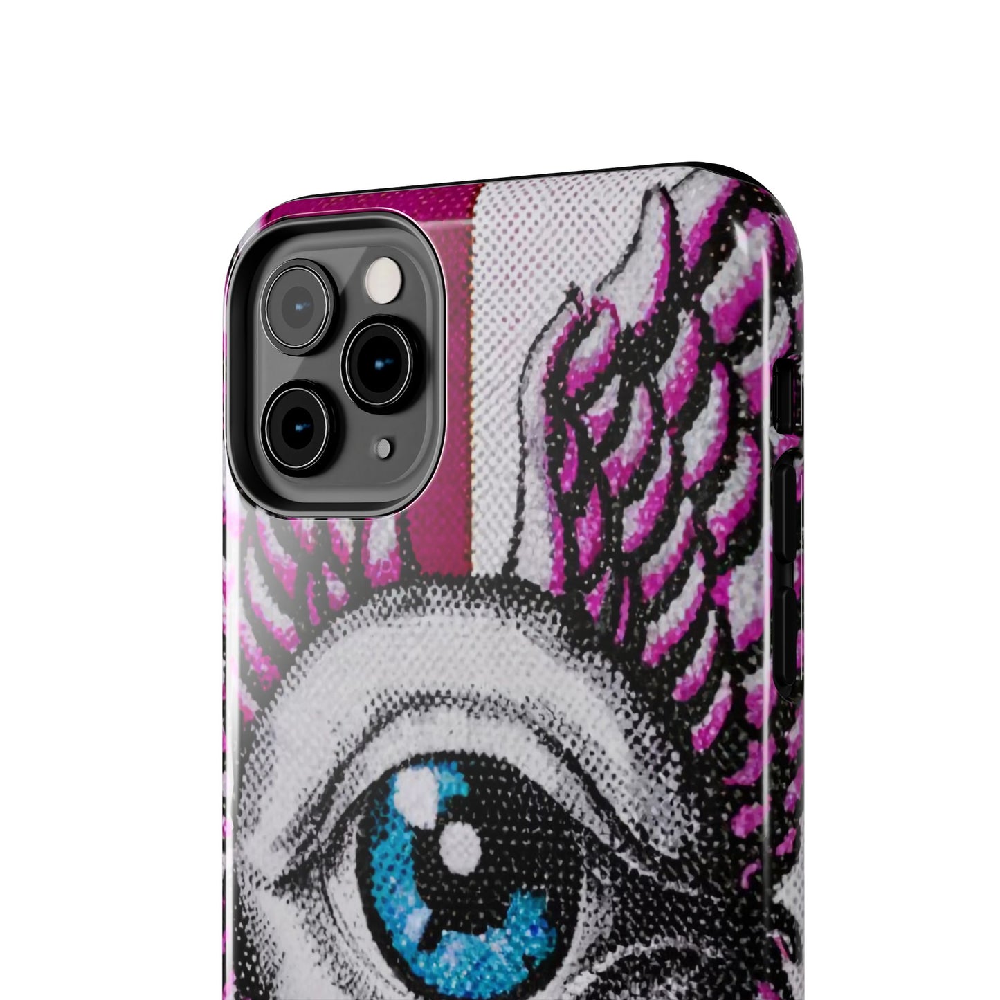 Dual-Tone Winged Eye iPhone Case