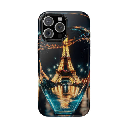 Eiffel Tower Through the Looking Glass Tough Phone Case