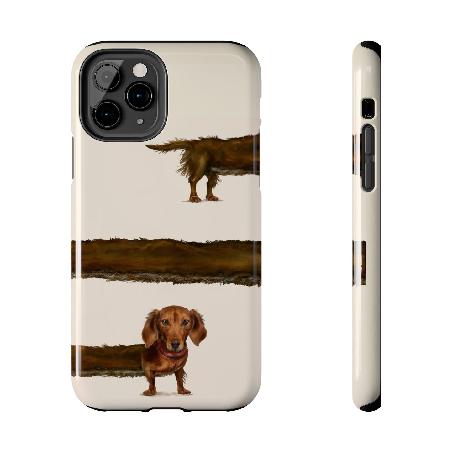 Wraparound Dachshund Long Dog Tough Phone Case