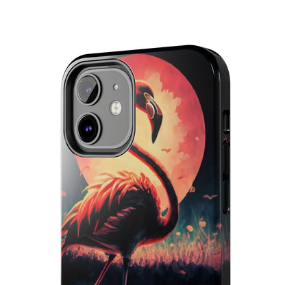 Sunset Flamingo Defender Case