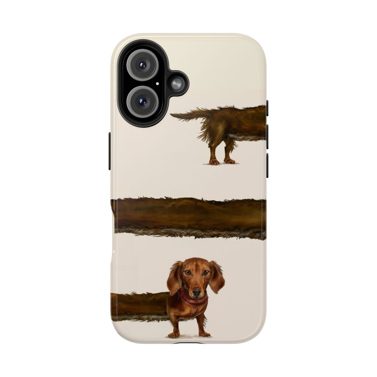 Wraparound Dachshund Long Dog Tough Phone Case