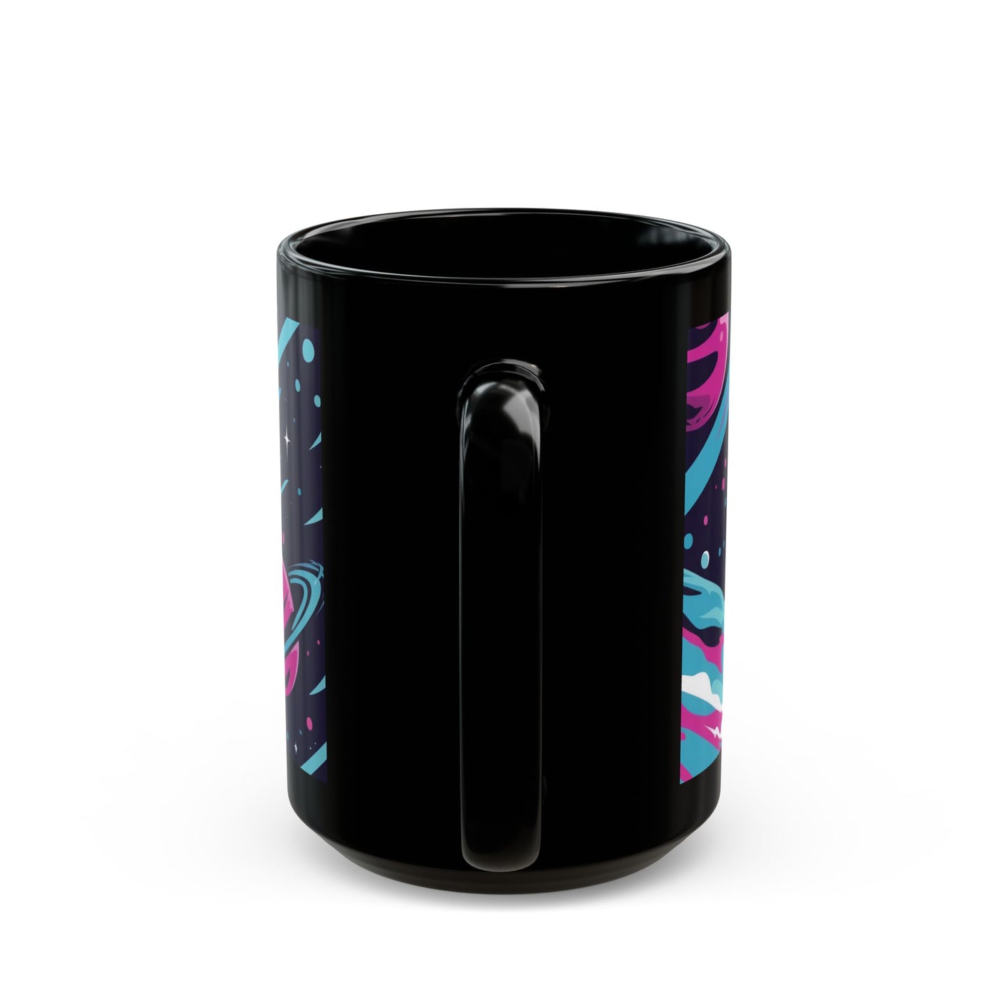 Surfing the Stars Mug – Vibrant Astronaut Space Adventure