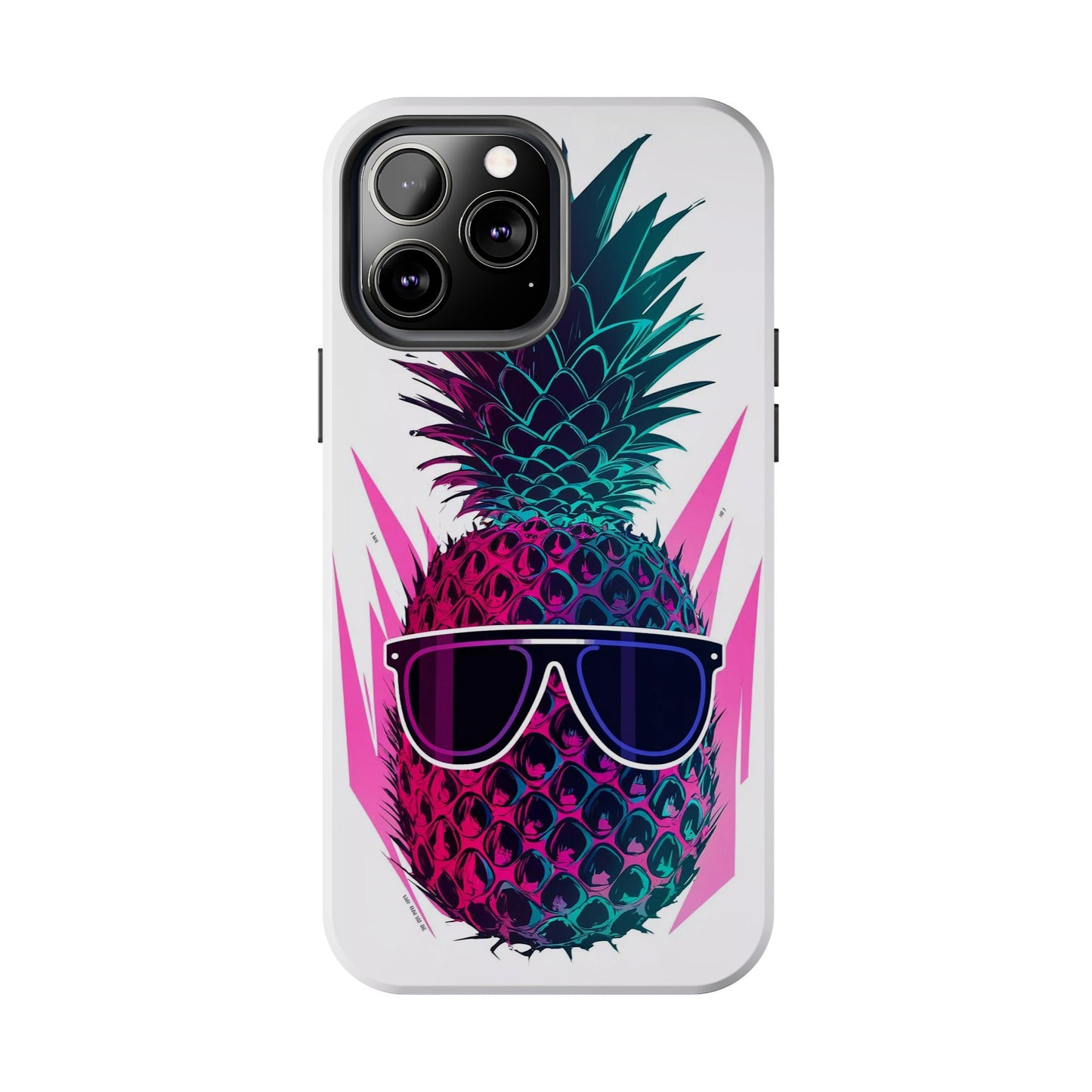Sunglass Clad Pineapple Funk Tough Phone Case