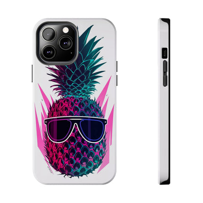 Sunglass Clad Pineapple Funk Tough Phone Case