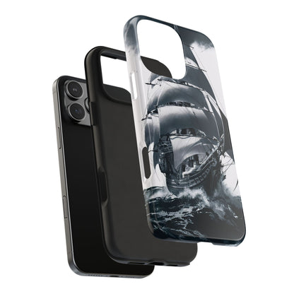 Tempest Voyage Pirate Ship Tough Phone Case