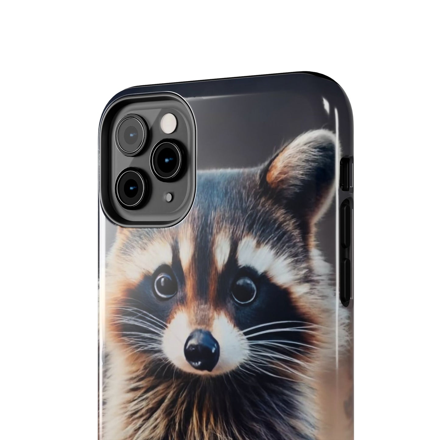 Abstract Raccoon Charm Tough Phone Case