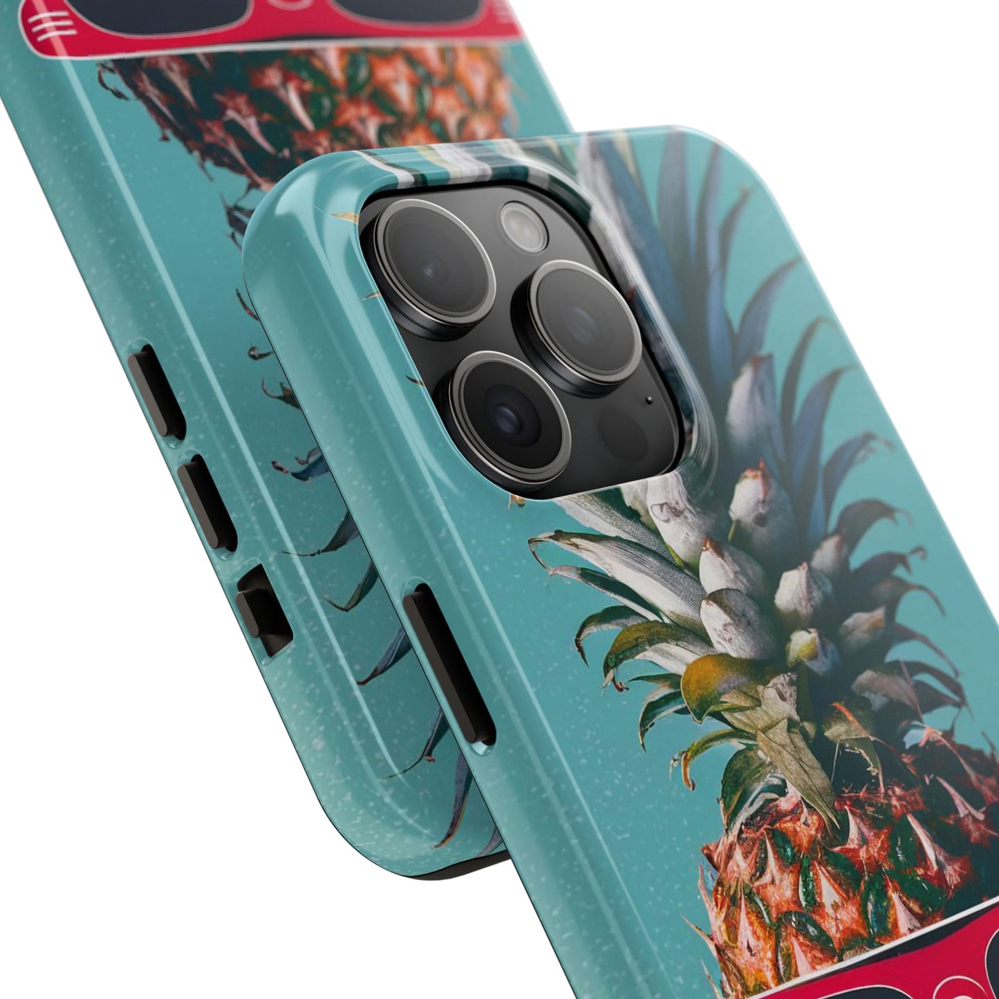 Beach-Ready Pineapple Sunglasses Tough Phone Case