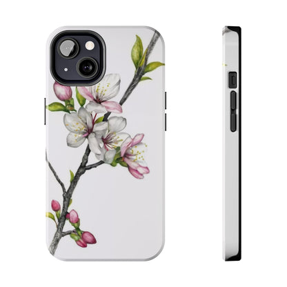 Minimalist Blossom Branch Tough Phone Case