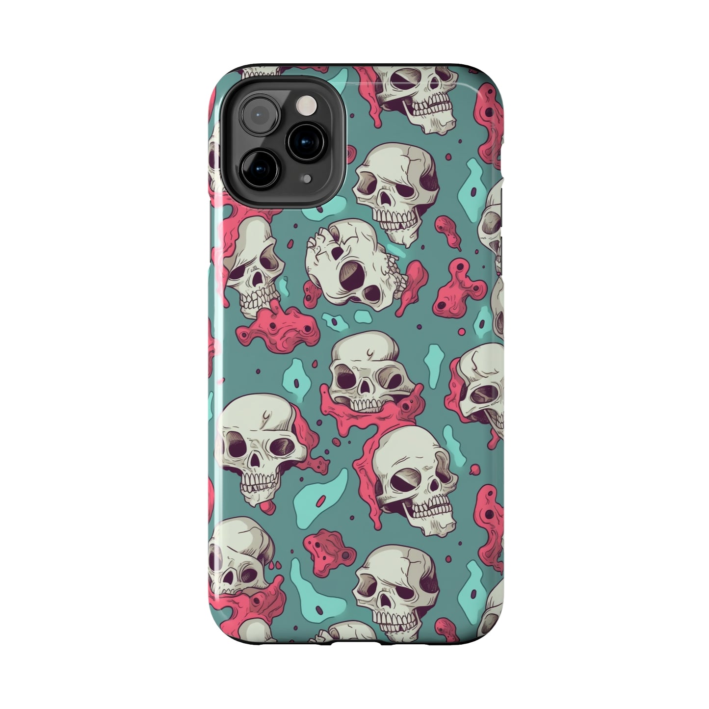 Skull Splasher - Deathly Protection - Tough Phone Case