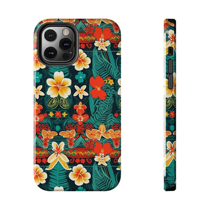 Hibiscus Haze - Hawaiian Tough Phone Case