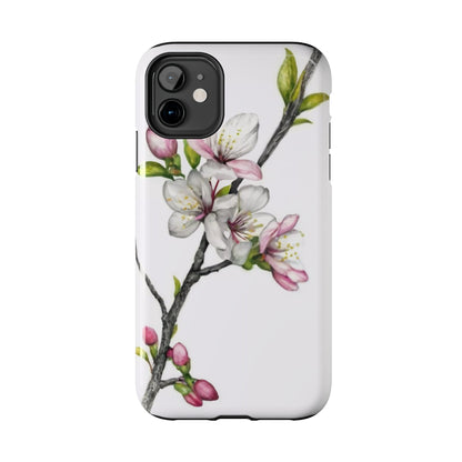 Minimalist Blossom Branch Tough Phone Case