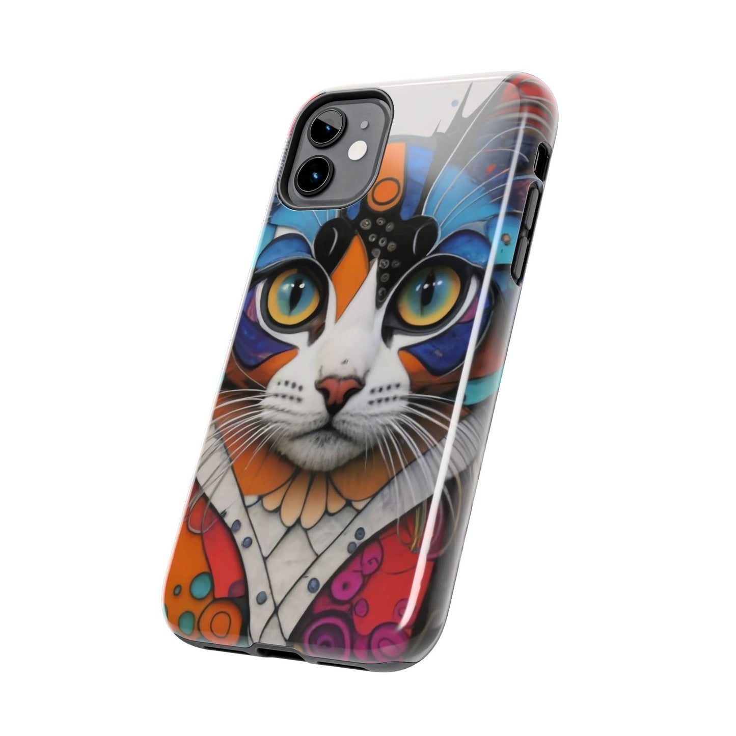 Whimsical Cat Dreamscape Guardian Phone Case