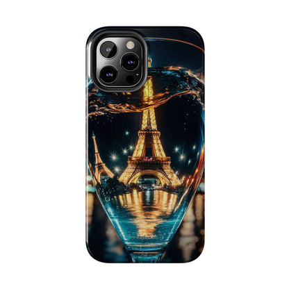 Eiffel Tower Through the Looking Glass Tough Phone Case